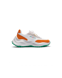 Men's Atlantis White & Clay Orange Sneaker