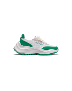 Women's Atlantis White & Tennis Green Sneaker