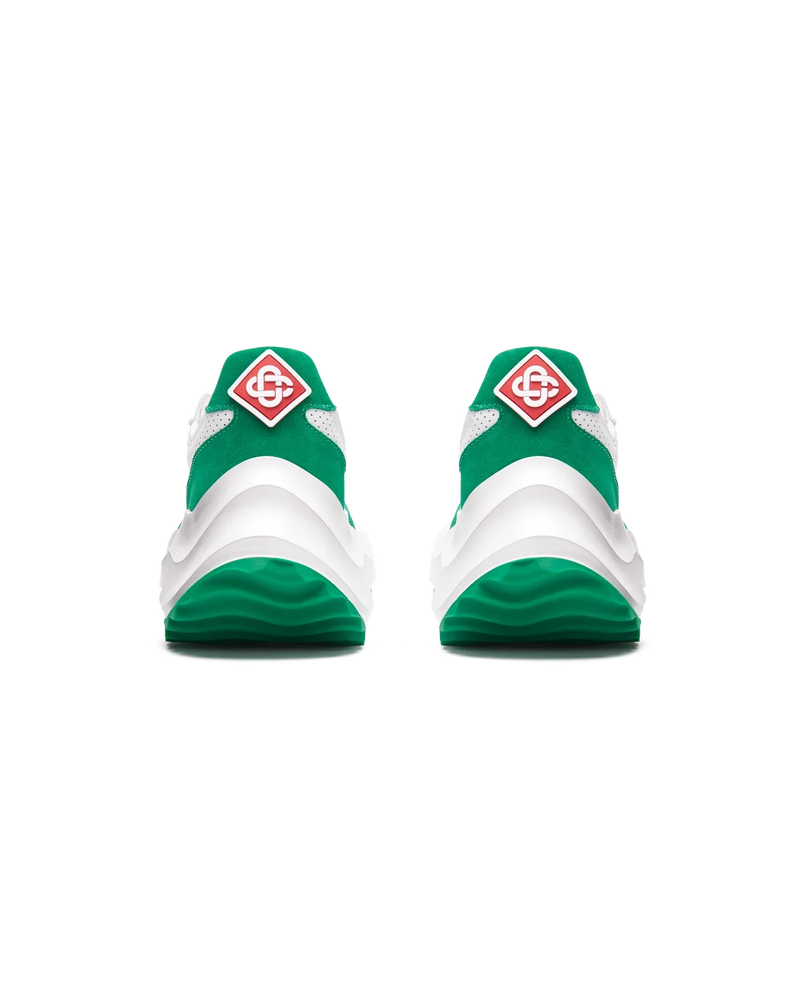 Women's Atlantis White & Tennis Green Sneaker