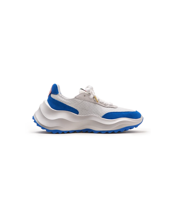 Men's Atlantis White & Blue Sneaker