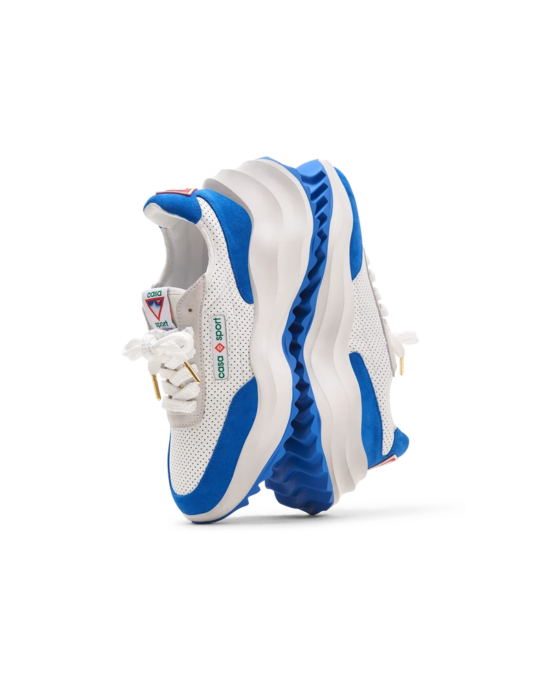 Men's Atlantis White & Blue Sneaker