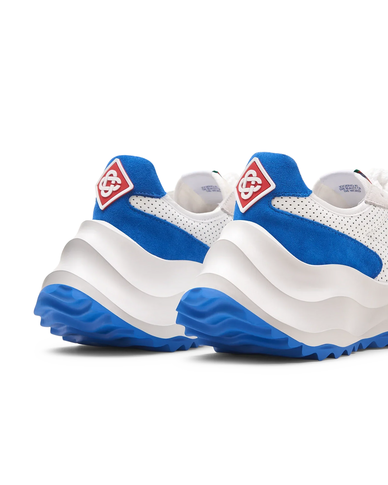 Men's Atlantis White & Blue Sneaker