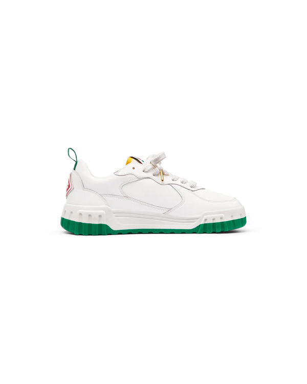 Men's Court White & Green Sneaker