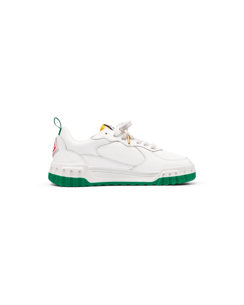 Men's Court White & Green Sneaker