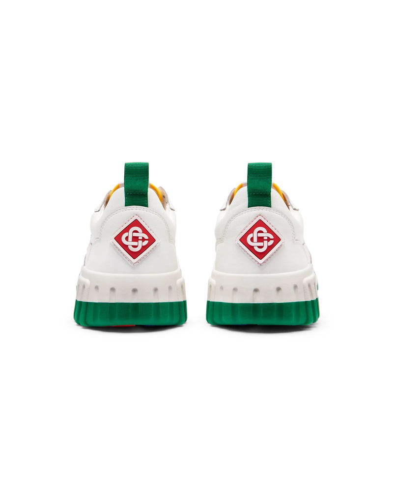 Men's Court White & Green Sneaker