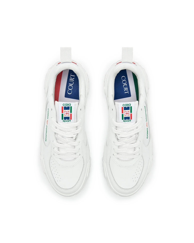 Women's Court White Sneaker