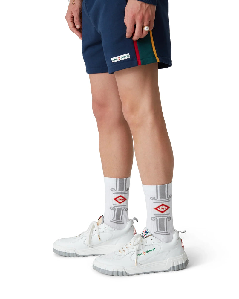 Men's Court White & Grey Sneaker