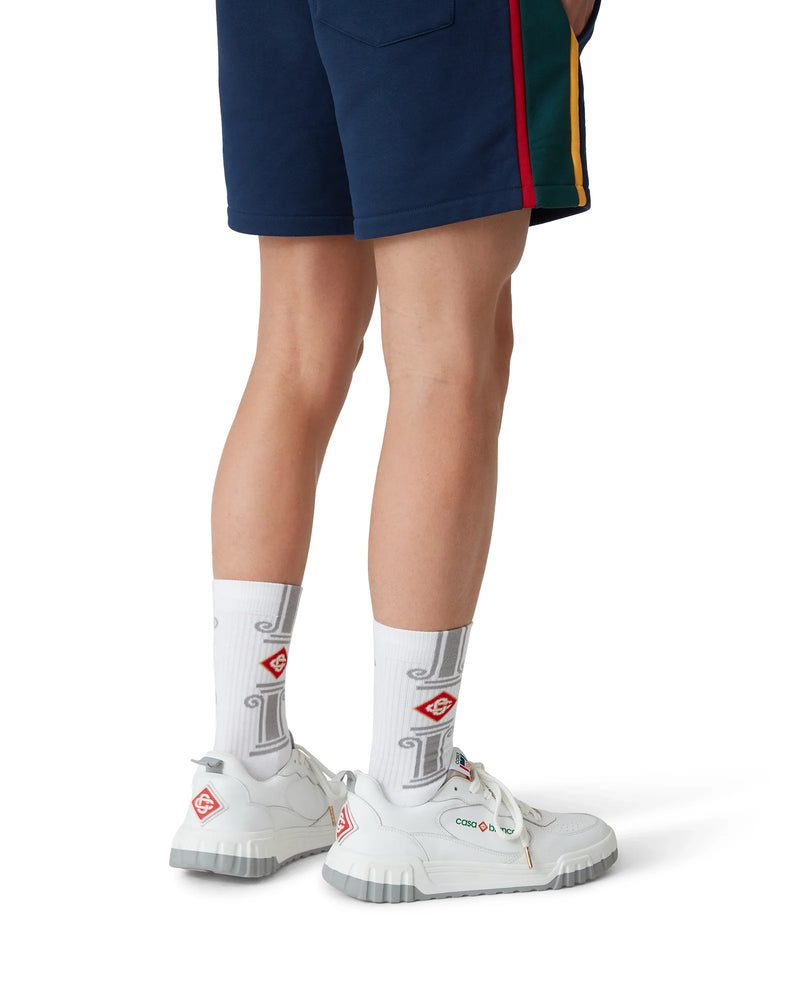 Men's Court White & Grey Sneaker