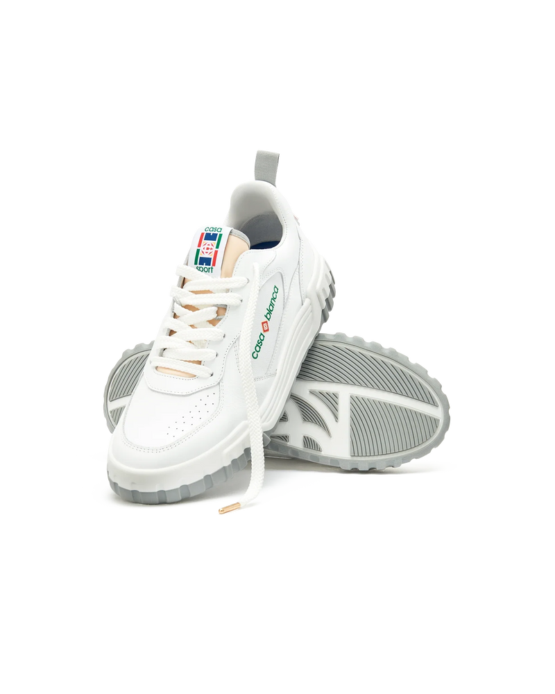 Men's Court White & Grey Sneaker