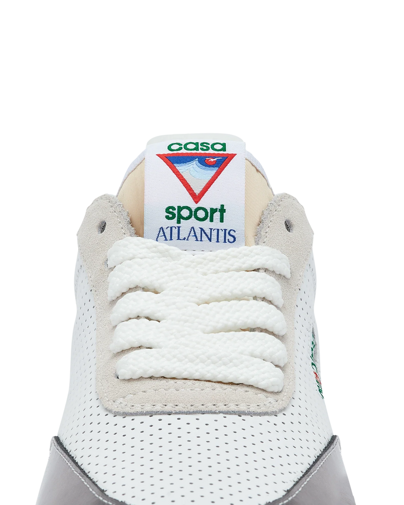 Women's Atlantis White & Chrome Sneaker
