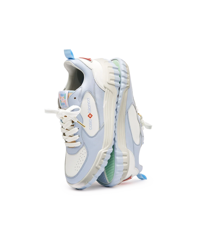 Women's Court White & Powder Blue Sneaker