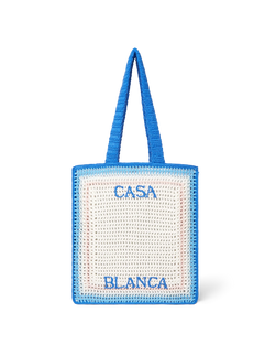 Stripe Crochet Bag