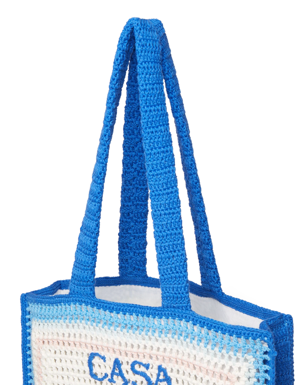 Stripe Crochet Bag