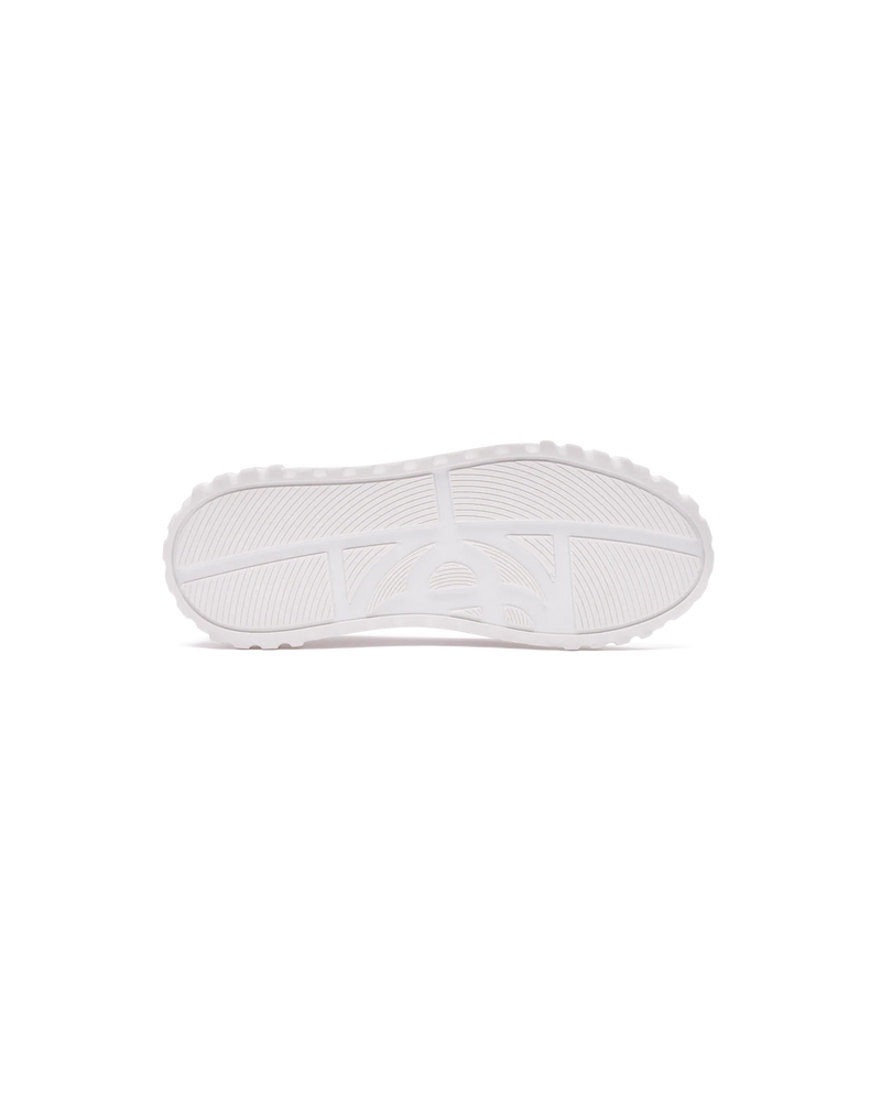 Women's Court White & Multicolour White Sneakers