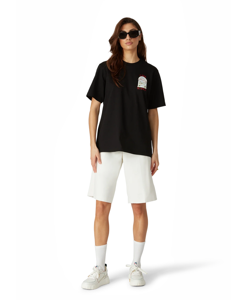 Women's Court White & Multicolour White Sneakers