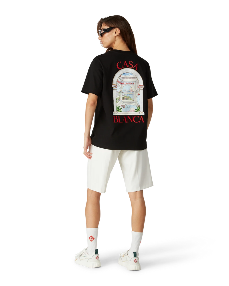 Women's Court White & Multicolour White Sneakers