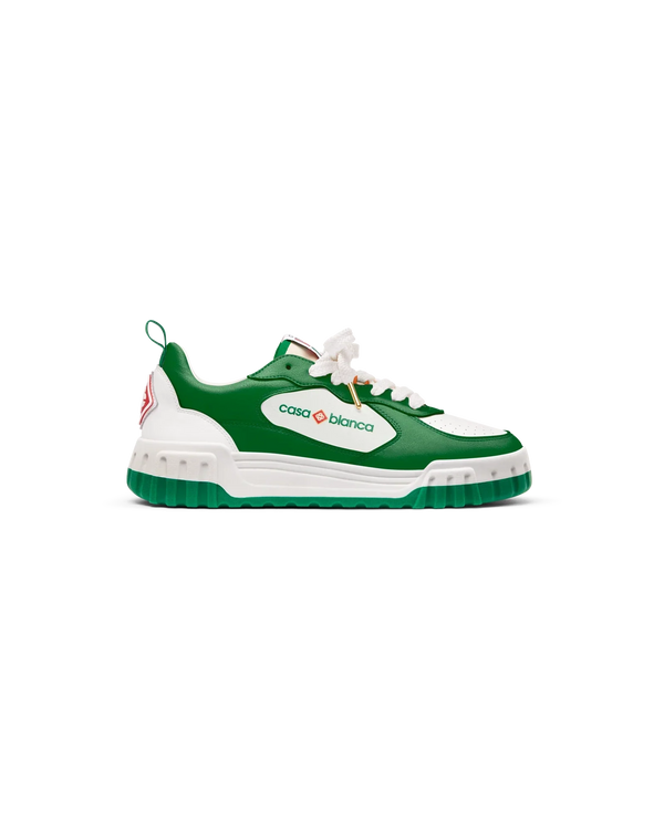 Women's Court Green & White Sneaker