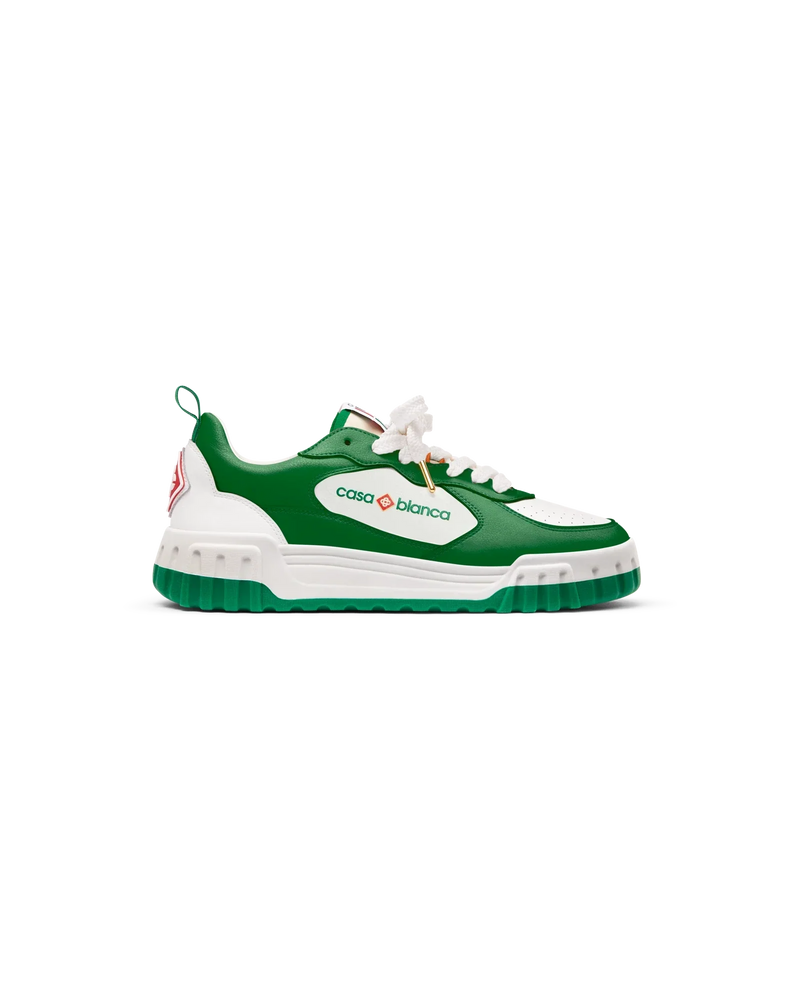 Women's Court Green & White Sneaker