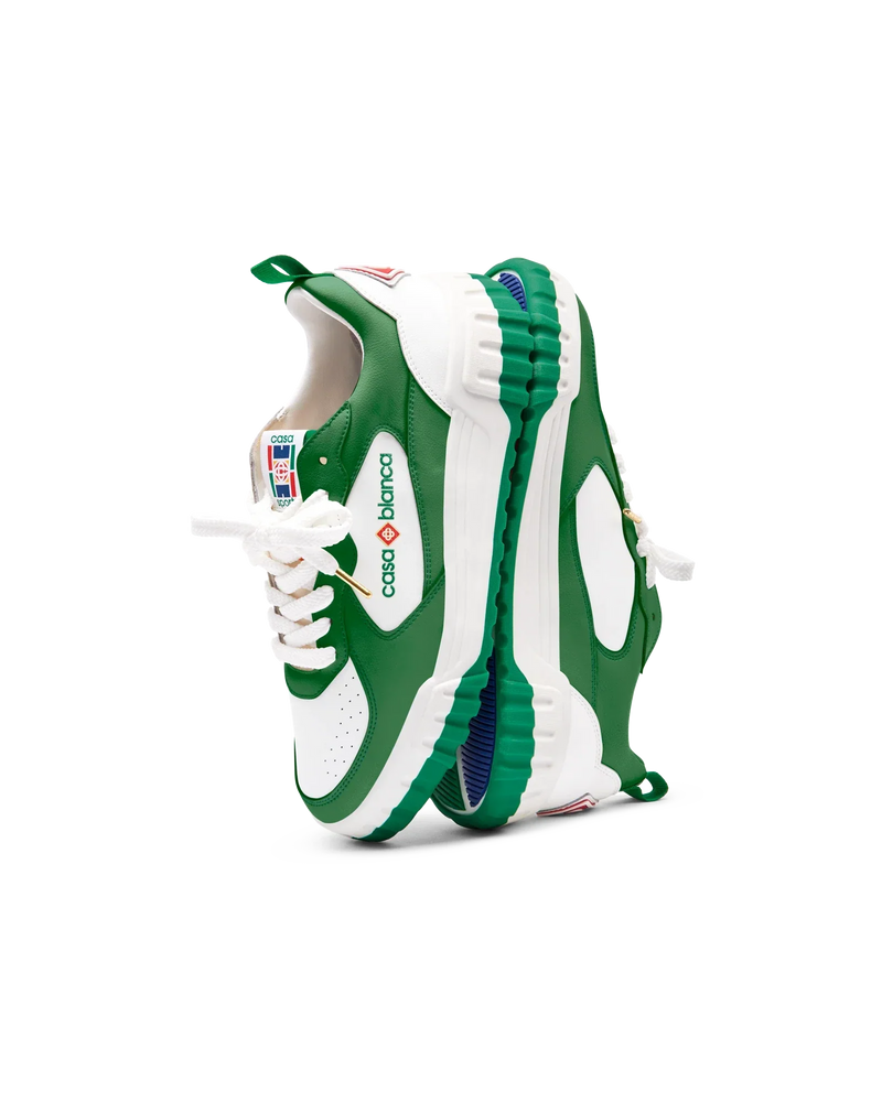 Women's Court Green & White Sneaker
