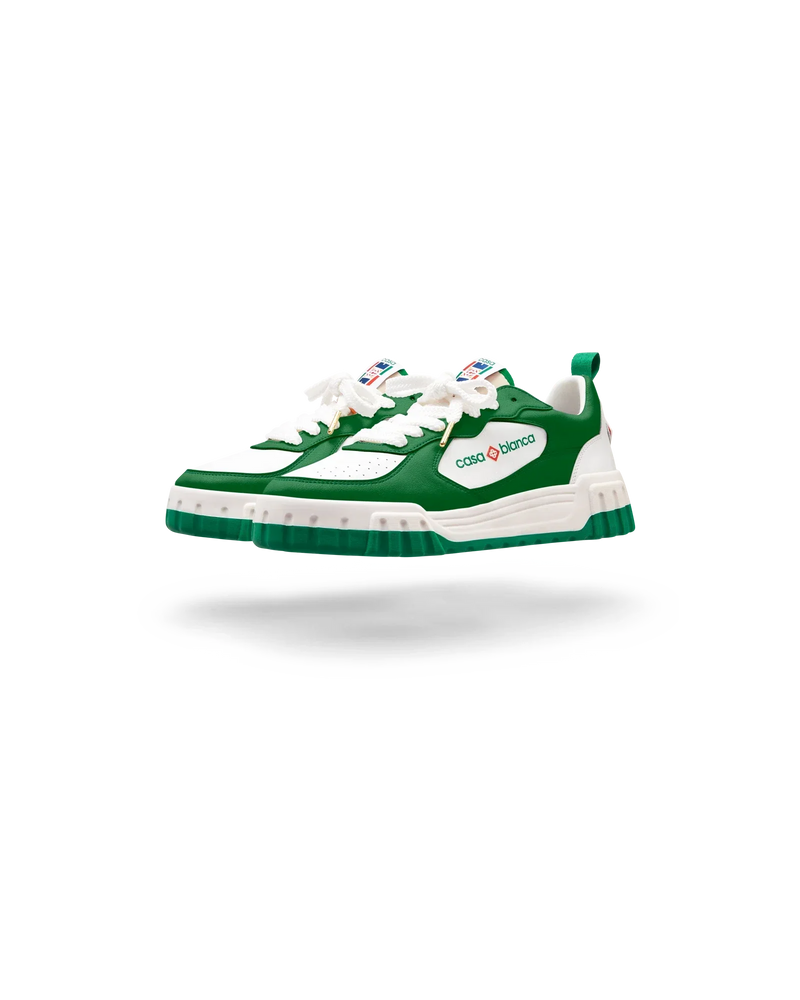 Women's Court Green & White Sneaker