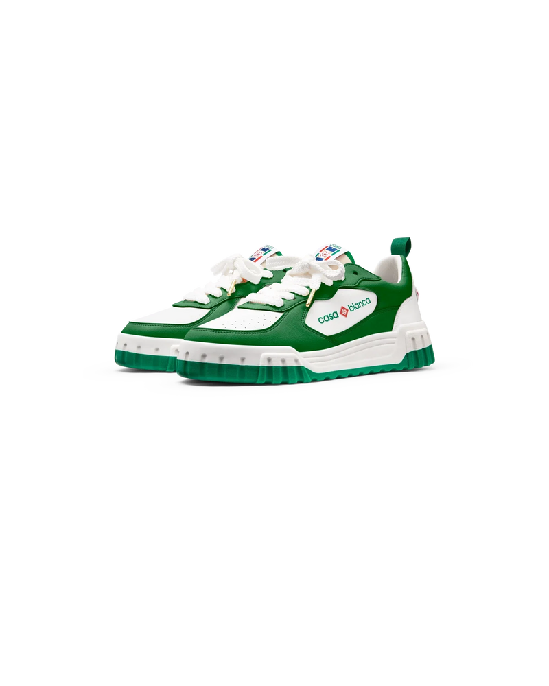 Women's Court Green & White Sneaker