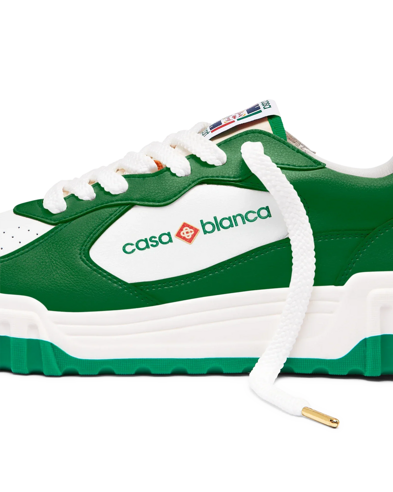 Women's Court Green & White Sneaker