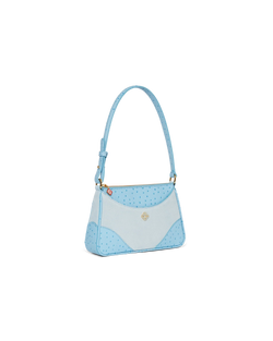 Blue Jeanne Pochette Shoulder Bag