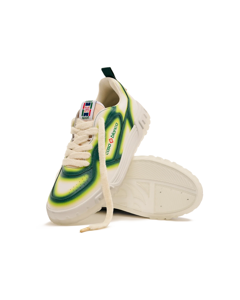 Women's Court Green Fade Sneaker