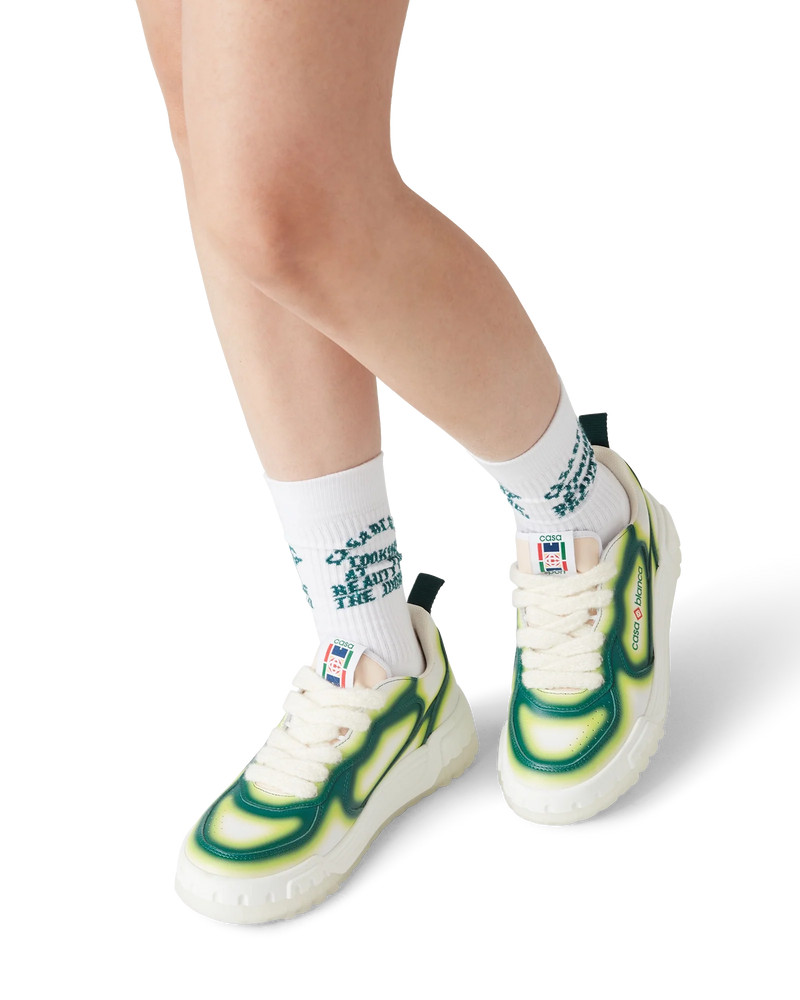 Women's Court Green Fade Sneaker