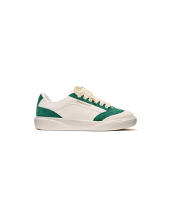 Women's Del Mar White & Green Sneaker