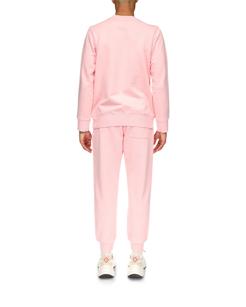 Pink Logo Patch Sweatshirt