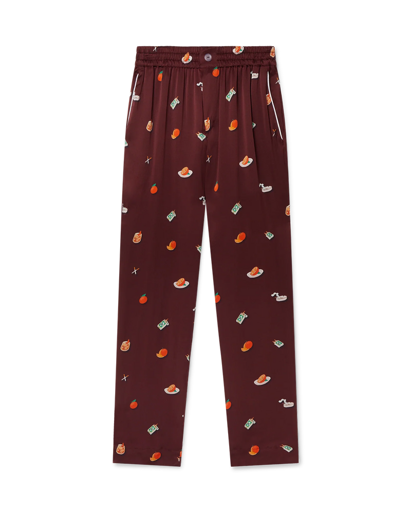 Vices Silk Satin Pyjama Trousers