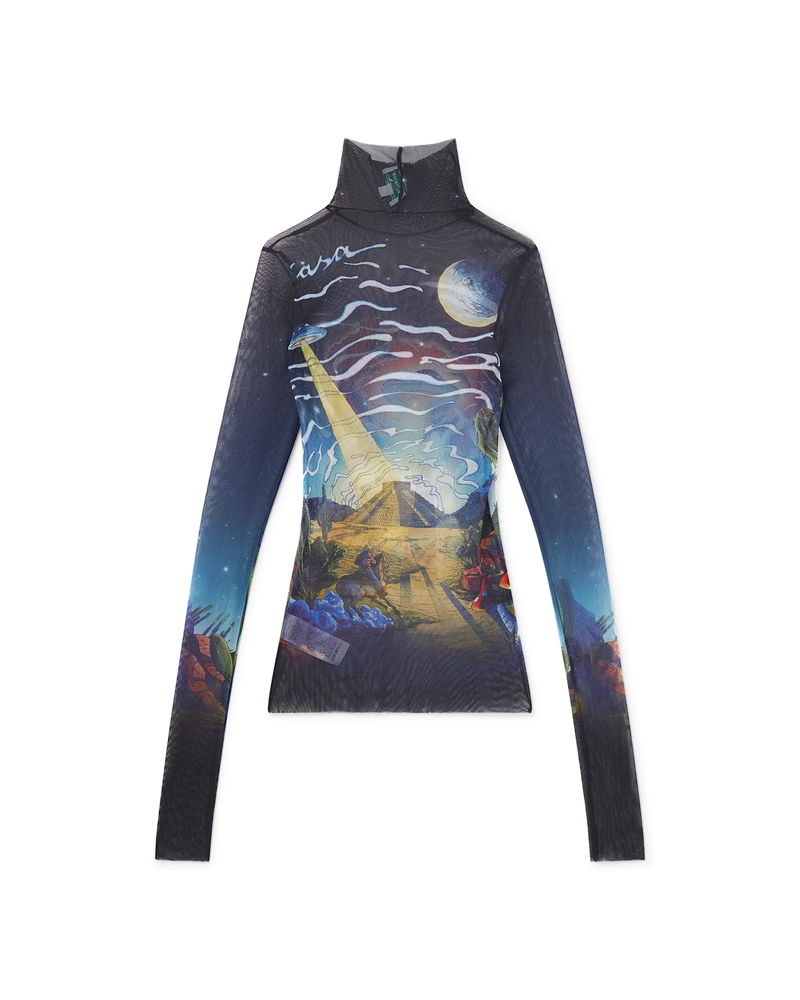 Cowboy De L'Espace Mesh Top