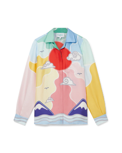 Soleil Levant Silk Shirt